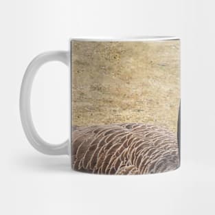 Canada Goose With Sticks In Its Mouth Mug